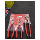 Milwaukee 3 Comfort Grip Pliers Set