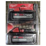Milwaukee Red Lithium XC6.0 Battery ONLY