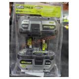Ryobi 18V 6Ah Lithium High Performance Batteries