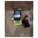 RYOBI 1.3Ah 18V LITHIUM BATTERY AND CHARGER  -