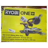 Ryobi 18V 7 1/4" Sliding Miter Saw