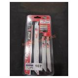 Milwaukee Sawzall Blade Set