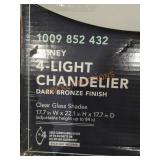 4 light chandelier