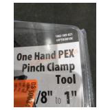 One Hand Pex Pinch Clamp Tool