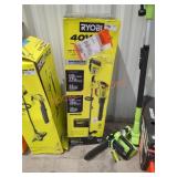 Ryobi 40v String Trimmer & Blower, Tool Only