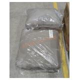 Sunbrella Patio Cushions Gray/Brown