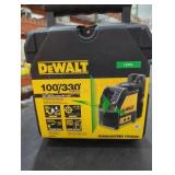 DeWalt self leveling cross line laser
