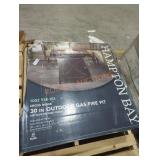 Hampton Bay 30" outdoor gas fire pit