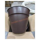 24pc 8in. Round Planters With Base