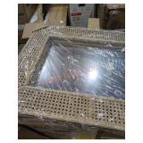 Rattan Cane Mirror
