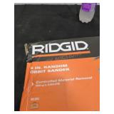 Ridgid 5 in Random Orbit Sander