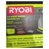 Ryobi 1/3 SHEET Finish Sander Kit!UNOPENED BY