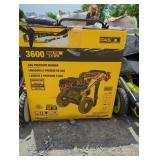 DeWalt 3600 psi gas powered pressure washer