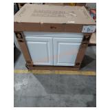 36" Sink Base Cabinet White - UNOPENED BY ROCKEY