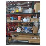 Rack Lot Assorted Home Improvement Items
