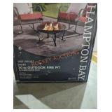 Hampton Bay 30" Outdoor Fire Pit