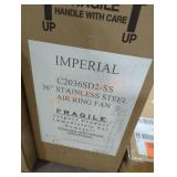 Imperial 36" stainless steel air ring fan