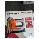 Cordless staple gun