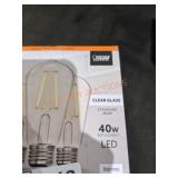 40 w clear glass bulbs