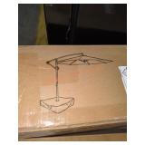 10ft Offset Umbrella With Base