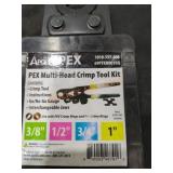 Pex Multi Head Crimp Tool kit