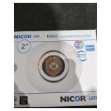2-In recessed gimbal LED downlight