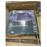 Hampton Bay 30" outdoor gas fire pit