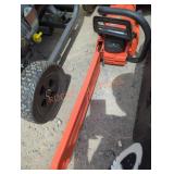 Echo gas powered chainsaw