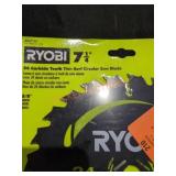 Ryobi 7 1/4 Circular Saw. blade