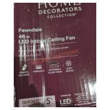 46-In LED indoor ceiling fan