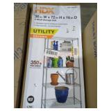 HDX  36" x72" x 16" 5 Storage Unit