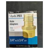 3/4 Pex Brass Male Adapter