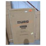 30"x48" Gold Vanity Rectangle Wall Mirror