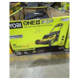 Ryobi 18v 20" self propelled mower