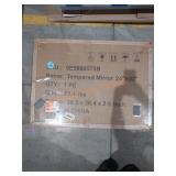 TEMPERED MIRROR 24"X32" - UNOPENED BY ROCKEY