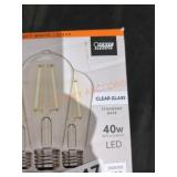 40 w clear glass bulbs