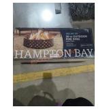 Hampton Bay 30" Outdoor Fire ring Black Finish