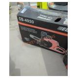 Echo 50.1 cc gas powered chainsaw