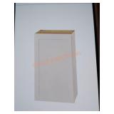 21" x 12" x 36" Wall Cabinet In Antique White.