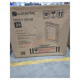 Glacier Bay 24"x30" framed mirror cabinet -