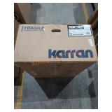 Karran Top Mount Sink White Quartz 25" x 22" x 9"