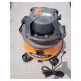 RIDGID 120V WET/DRY VACUUM -Sold As Is Where Is