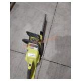 RYOBI 40V 14 IN CHAINSAW (NO BATTERY) - Sold As