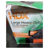 33 gallon large heavy duty trash bags