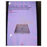 Tile Redi 36"x36" Shower Base