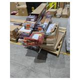 Skid Lot Assorted Flooring, Vinyl Plank,