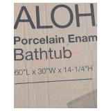 Aloha Porcelain Enamel Bathtub