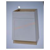 24"x24"x34.5" Antique White Base Cabinet