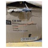 Black Decorative Hose Stand