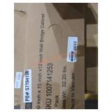 30"x15"x12" Wall Bridge Cabinet